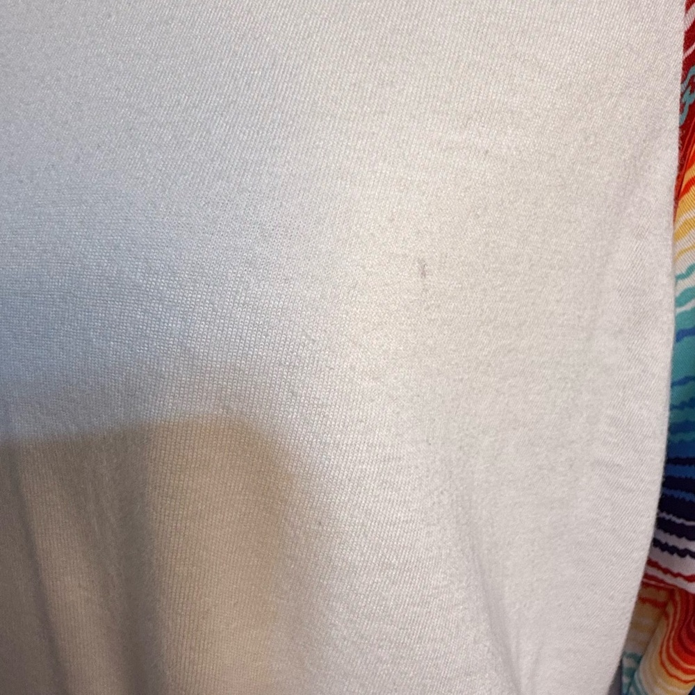 Crazy Train Serape Sleeve Long Sleeve Top - Picture 2 of 7